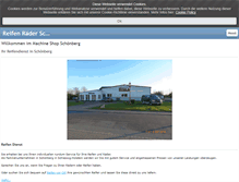 Tablet Screenshot of machine-shop-schoenberg.com